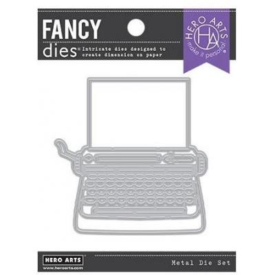 Hero Arts Fancy Dies - Typewriter